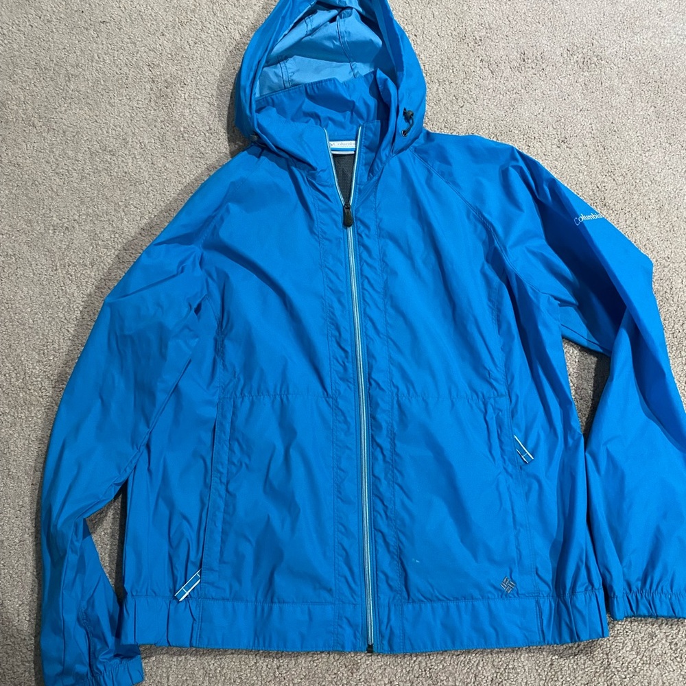 Columbia Blue Hooded Jacket